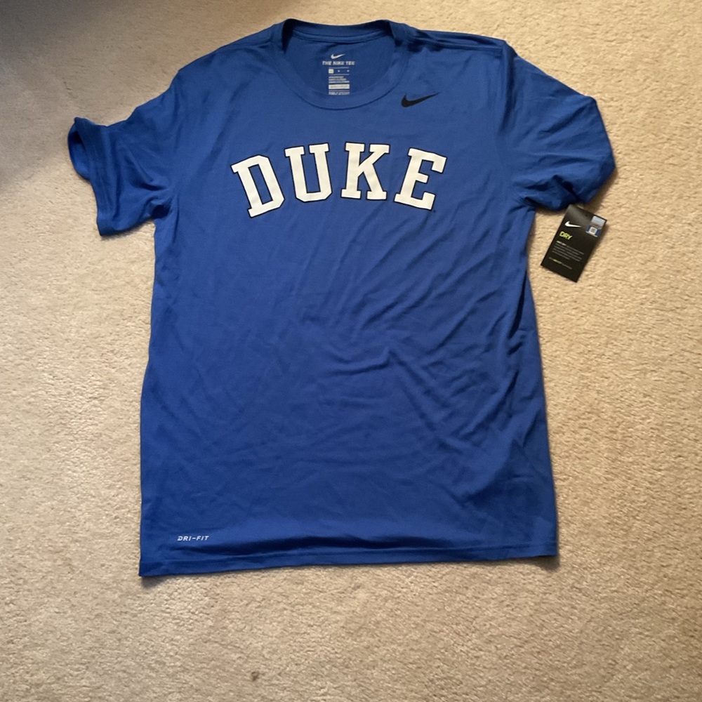 Nike Men's Blue Duke Short Sleeve Dri-Fit Tee